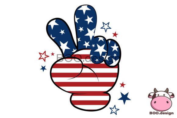 Download Peace Hand Sign Svg, 4th of July Svg - Peace Collection