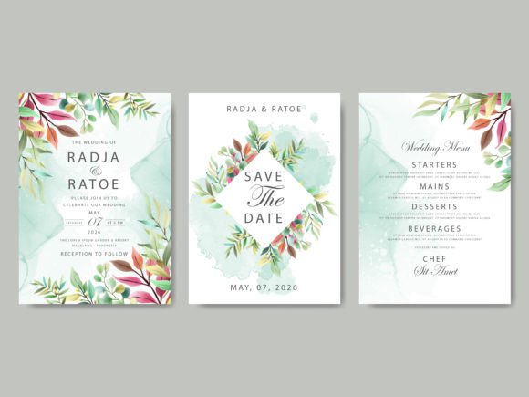 Download Greenery Eucalyptus Wedding Invitations - Invitation Collection